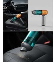 Araç İçin El Tipi Süpürge Güçlü Motor ve Uzun Pil Ömrü