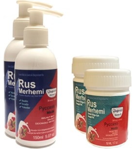 Olegovich Medicine Rus Merhemi Tüy Dökücü Azaltıcı Krem Merhem 150 ml 2 Ad + Rus Merhemi Genital Bö