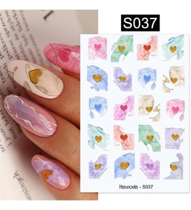 Üç boyutlu yapışkanlı sticker S037 (55706-8)