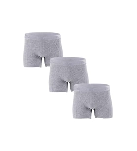 Ceylanoğlu Erkek Likralı Boxer 034 (3 Paket) - Antrasit - S (Gri)