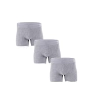 Ceylanoğlu Erkek Likralı Boxer 034 (3 Paket) - Antrasit - S (Gri)