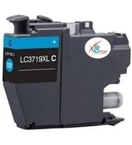 Brother Uyumlu LC-3719XL Mavi Muadil Kartuş Yüksek Kapasiteli