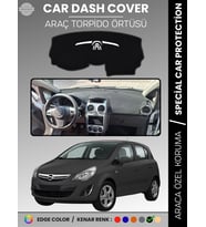 OPEL CORSA D (2006-2014) Torpido Örtüsü Ön Göğüs Halı Torpido Koruma Birebir Uyum Kaymaz Özel Kesim
