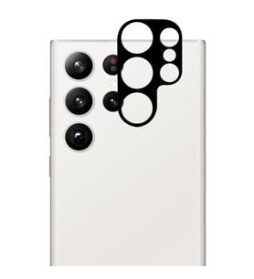 Microsonic Samsung Galaxy S23 Ultra Kamera Lens Koruma Camı V2 Siyah