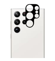 Microsonic Samsung Galaxy S23 Ultra Kamera Lens Koruma Camı V2 Siyah