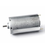 RP390-ST-24100 Dc Motor Karbon Fırçalı Robot Süpürge DC 12V DIY RC Oyuncak Model Araba