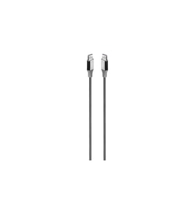 AlumiCable USB-C - USB-C 150cm 100W PD/QC Hızlı Şarj/Data Kablosu Uzay Grisi