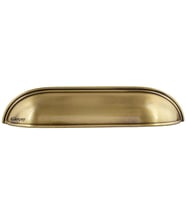 Lüks Çanak Kulp Antik Sarı 128mm (2 Adet) (Sarı-Yeşil)