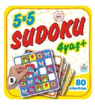 5 x 5 Sudoku – 5 (4 Yaş +)