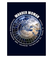 Wander Woman Travel, Globetrotter. Alıntı, Söyleme, Pusula. Tablo Ahşap Poster Dekoratif