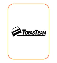 Tofaş Oto Sticker Siyah 40*10 Cm