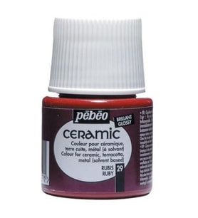 Pebeo Ceramic Seramik Boyası 29 Ruby 
