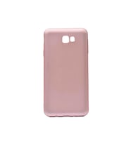 Samsung Galaxy A3 2017 Uyumlu Kılıf Zore Premier Silikon Kapak (Rose Gold Altın)
