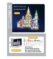 7.5CM Işıklı Blok 100 Parça