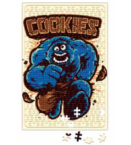 Cookie Monster Kurabiye Canavarı Hulk Puzzle 240 Parça Yapboz