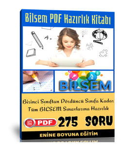 Bilsem PDF Hazırlık Kitabı (1-2-3-4. Sınıflar İçin)