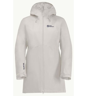 Jack Wolfskin 1115681_5609 Heidelstein Ins JKT W Dove Kadın Outdoor Ceket (Bej)