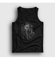 Presmono Unisex Siyah Rasta V2 Lion Aslan Atlet 305883tt