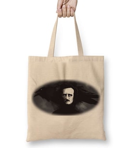 Edgar Allan Poe Bez Çanta Uzun Saplı