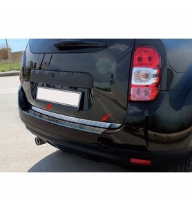 Dacia Duster Formlu Krom Bagaj Alt Çıta 2010-2017 Arası Paslanmaz