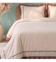 Pure Serenity %100 Pamuklu Çift Kişilik Nevresim Takımı – 4 Parça