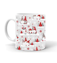 Yılbaşı Noel Temalı Baskılı Seramik Beyaz Kupa 97