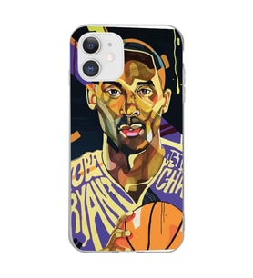 Iphone 11 Uyumlu Kobe Bryant Tasarımlı Şeffaf Telefon Kılıfı