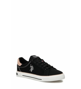 U.S. Polo Assn. Rachel Keten Sneaker Kadın Günlük Ayakkabı (Siyah)