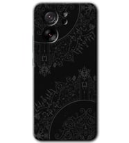 Xiaomi Mi 13T Pro Kılıf HD Desen Baskılı Arka Kapak - Siyah Mandala