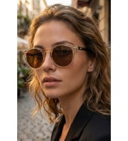 SUNSTOP Polarize Unisex Unisex Güneş Gözlüğü 1374 C2054 - TR90 Esnek Dayanıklı Çerçeve