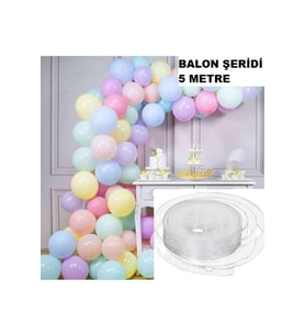 5 Metre Balon Zinciri Şeriti