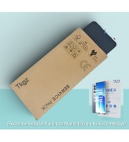Tkgz Oppo Reno 4 LİTE Uyumlu Lcd Ekran Dokunmatik SERVİCE PACK + HD Nano Ekran Korucu
