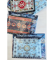 Etnik Cüzdan Kına Hatırası Kilim Desen Çanta Cüzdan Kına Hediyesi 5li