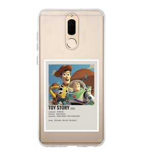 Huawei Mate 10 Lite Uyumlu Toy Story Minimalist Poster Desenli Şeffaf Telefon Kılıfı