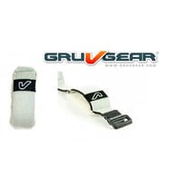 Gruv Gear FW-1PK-WHT-MD FretWrap Açık Gri (Medium) 5 Telli Bas ve 7 Telli Gitar Uyumlu, İstenmeyen Titreşimleri Keser, Susturucu Bant