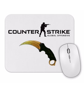 Counter Strike Cs Go Karambit Knife Skins Mouse Pad