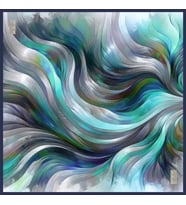 Sura İpek - 90X90 -2360 (Lacivert)