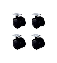 Büyük Plastik Tablalı Teker - 50MM HKS126 - 4 Adet