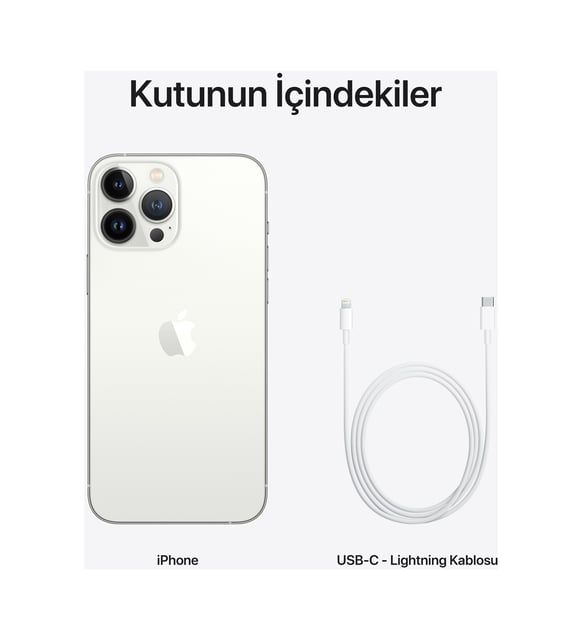 Apple iPhone 13 Pro Max 1 TB Silver (Apple Türkiye Garantili)