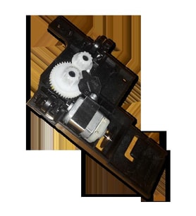 DC Motor Dişli Sistemi - 90º L Tipi - Açık