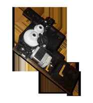 DC Motor Dişli Sistemi - 90º L Tipi - Açık