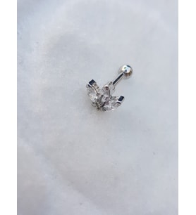 Tragus Küpe Piercing Çelik