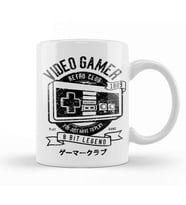 Video Gamer 8 Bit Kupa Bardak Porselen
