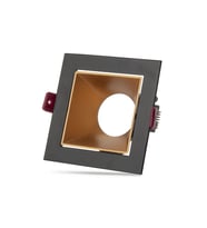 Noas Ural Siyah-Gold 100x35 Aluminyum Dekoratif Kasa
