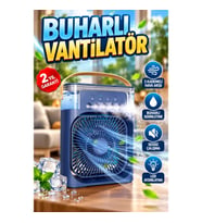 Kompakt Turbo Fan – 3 Kademeli Ayarlanabilir Başlıklı Sessiz Hava Üfleyici