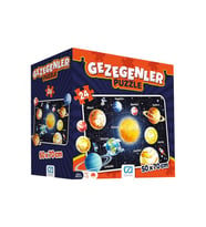 Puzzle 24 Parça Okul Öncesi Gezegenleri Öğreniyorum Seti 50x70 Cm - Mavi Su Dünyası (Çok Renkli)
