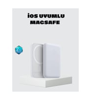 MagSafe 15W Kablosuz Hızlı Şarj, Lightning Girişli Taşınabilir Batarya