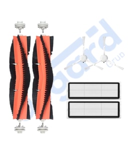 Xiaomi 1C,2C,Mop 2 Uyumlu 2 Ana Fırça 2 Yan Fırça 2 Filtre PKT-iasgf0000033