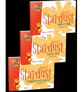 New English Preschool Stardust Level 2 3'Lü Kitap Seti