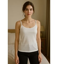 Northcity İp Askılı Bluz (Atlet T-shirt) LİKRALI - Sürdürülebilir ve Rahat Günlük Giyim